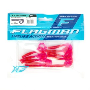 Твистер Flagman TT-Grub 2.0'' #110 Glamour