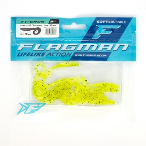 Твистер Flagman TT-Grub 2.0'' #112 Chartreuse