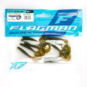 Твистер Flagman TT-Grub 2.0'' #133 Motor Oil