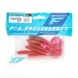 Твистер Flagman TT-Grub 3.0'' #110 Glamour