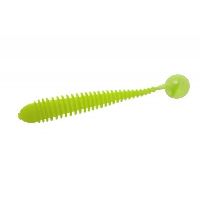 F-FISHING Виброхвост Mystic Fish 3" #127 Lime Chartreuse 7.5см 5шт