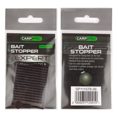 CARP PRO Стопор для бойлов мини коричневый 120шт