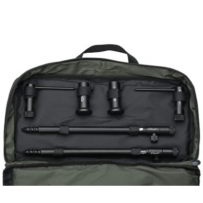CARP PRO Набор стоек с буз-барами Rondel для 3-х удилищ алюминий black в сумке CARP PRO Набор стоек с буз-барами Rondel для 3-х удилищ алюминий black в сумке