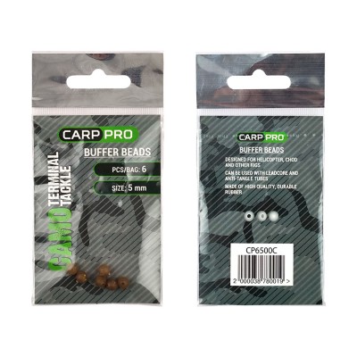 CARP PRO Бусина буферная Camo 5мм 6шт
