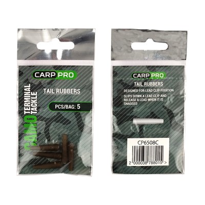 CARP PRO Конус для клипсы Tail Rubbers Camo 5шт