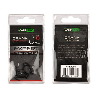 CARP PRO Крючок Teflon Krank №8 7шт