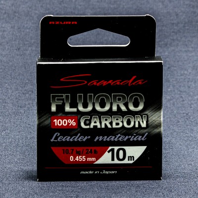 AZURA Леска флюорокарбон Sawada FC 10м 0.455мм 10.7кг 24lb