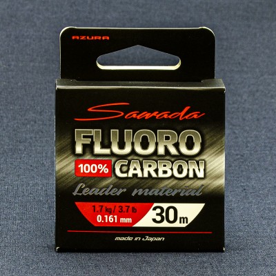 AZURA Леска флюорокарбон Sawada FC 30м 0.161мм 1.7кг 3.7lb