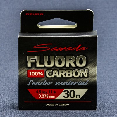 AZURA Леска флюорокарбон Sawada FC 30м 0.278мм 4.9кг 11lb