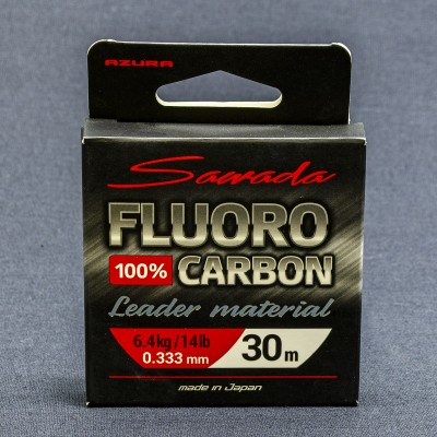 AZURA Леска флюорокарбон Sawada FC 30м 0.333мм 6.4кг 14lb