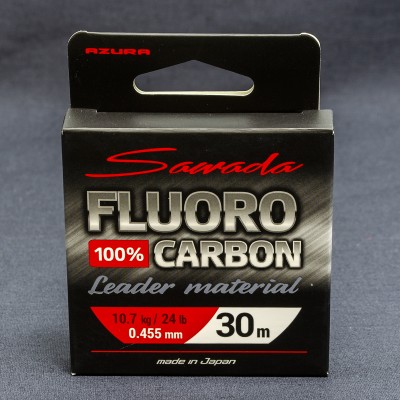 AZURA Леска флюорокарбон Sawada FC 30м 0.455мм 10.7кг 24lb