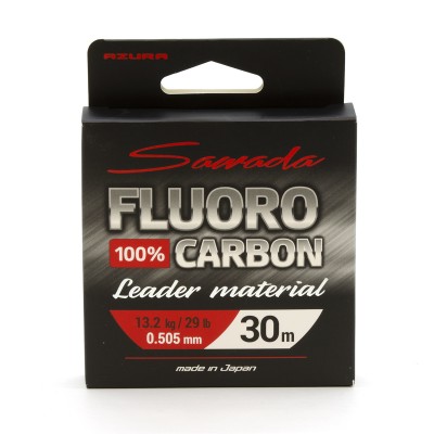AZURA Леска флюорокарбон Sawada FC 30м 0.505мм 13.2кг 29lb
