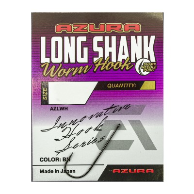 AZURA Крючок Long Shank Hook №5/0 4шт