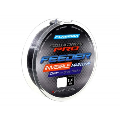 FLAGMAN Леска Squadron Pro Feeder Invisible Main Line 150м 0.31мм