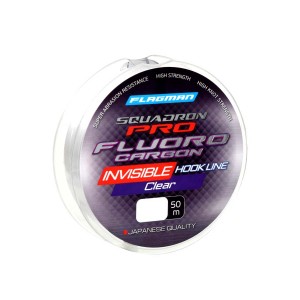 FLAGMAN Леска Squadron Pro Fluorocarbon Line 50м 0,141мм