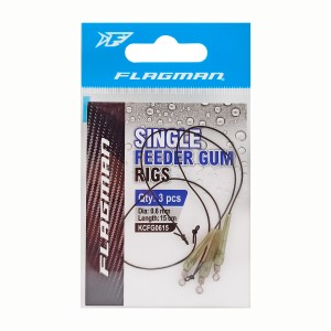 FLAGMAN Амортизатор для фидера Feeder Gum Rig Ready 15cм d0,6мм 3шт