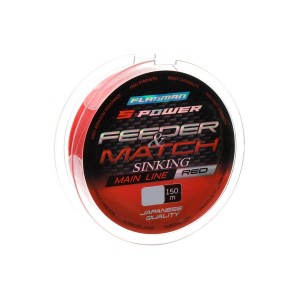 FLAGMAN Леска S-Power Feeder/Match Sinking Main Line 150м 0.185мм