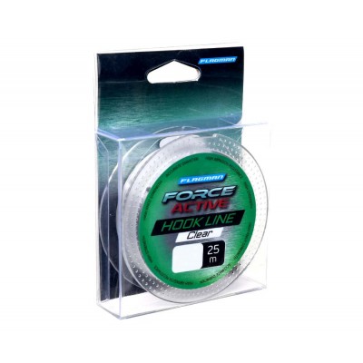 FLAGMAN Леска Force Active Hook Lenght 25м 0,18мм