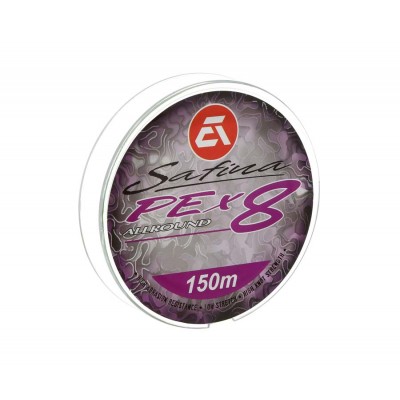 AZURA Шнур плетеный Safina PE Х8 150м Lime Green 0.165мм 6.7кг 14.7lb