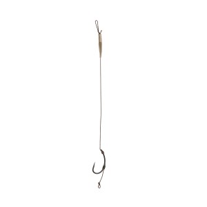 CARP PRO Поводок готовый Sinking Braid 30lbx8 с крючком Curved Shank №6