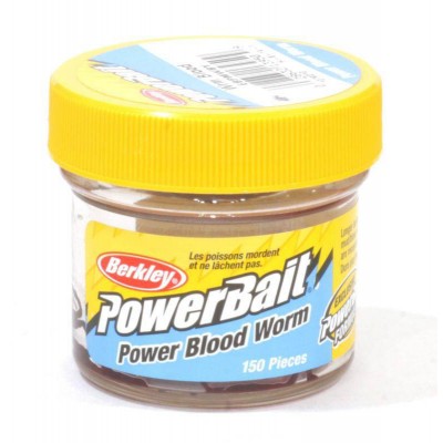 BERKLEY Мотыль искусственный PowerBait Blood Worms