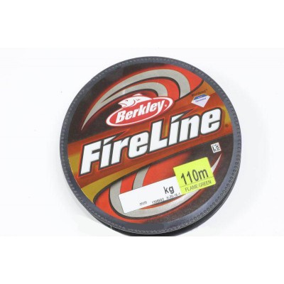 BERKLEY Шнур плетеный Fireline Fused Original 110м яркозеленый 0,20мм 13,2кг Flame Green