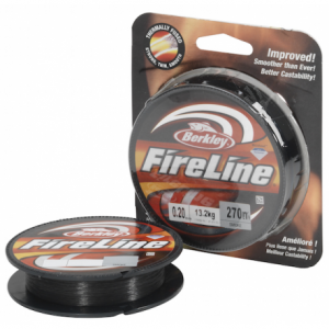 BERKLEY Шнур плетеный Fireline Fused Original 110м темносерый 0,10мм 5,9кг Smoke
