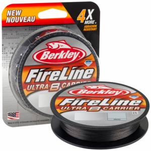BERKLEY Шнур плетеный X8 Fireline Ultra 150м темносерый 0,2мм 13,9кг Smoke