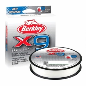 BERKLEY Шнур плетеный X9 150м полупрозрачный 0,10мм 9,0кг