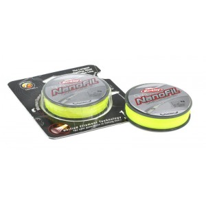 BERKLEY Шнур Nanofil 125м яркожёлтый 0,10мм 5,7кг Hi-Vis Chartreuse