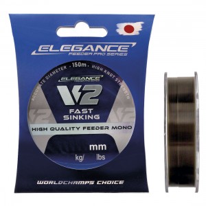 ELEGANCE FEEDER PRO V2 Леска 150м 0,18мм