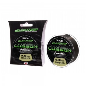 ELEGANCE METHOD Леска Lusson Sinking Feeder 300м 0,28мм 6,84кг