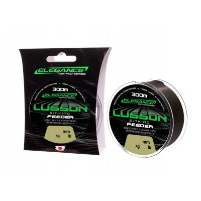 ELEGANCE METHOD Леска Lusson Sinking Feeder 300м 0,20мм 3,69кг