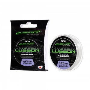 ELEGANCE METHOD Леска флюорокарбон Lusson Fluorocarbon 50м 0,20мм 3,88кг