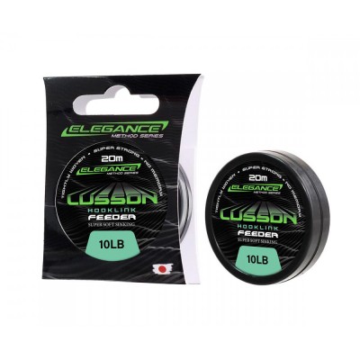 ELEGANCE METHOD Поводковый материал Lusson Hooklink 10lb 20м