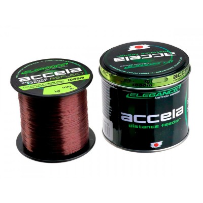 ELEGANCE METHOD Леска Accela Distance Feeder Reflect 1000м 0.25мм 7.79кг