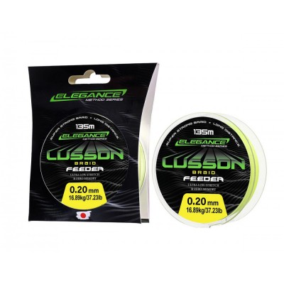 ELEGANCE METHOD Шнур Lusson Feeder Braid 135м 0.20мм 16.89кг