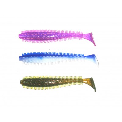 HITFISH Мягкая приманка Big Pimp Shad " 5.7 цвет mix6 3шт