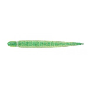 KEITECN Силиконовая приманка Custom Leech 3" 424С Lime Chartreuse