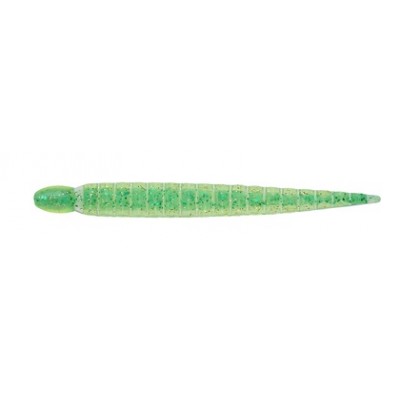 KEITECN Силиконовая приманка Custom Leech 3" 424С Lime Chartreuse