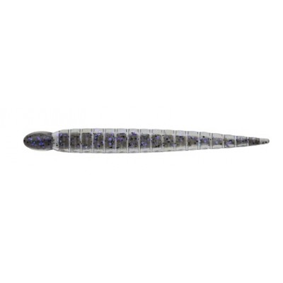 KEITECN Силиконовая приманка Custom Leech 3" 440С Electric Shad