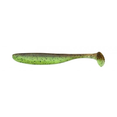 Силиконовая приманка Keitech Easy Shiner 4,5" 401 Green Pumpkin / Chartreuse