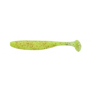 KEITECN Силиконовая приманка Easy Shiner 2" PAL01 Chartreuse Red Flake