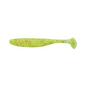 Силиконовая приманка Keitech Easy Shiner 3" PAL#01 Chartreuse red flake