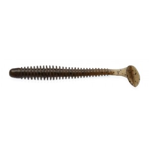 KEITECN Силиконовая приманка Swing Impact 2.5" 105 Dark Green Pumpkin PP
