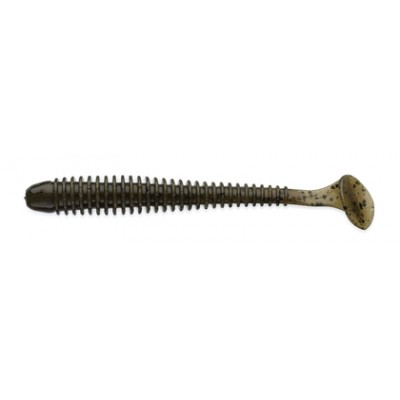 KEITECN Силиконовая приманка Swing Impact 3.5" 101 Green Pumpkin PP