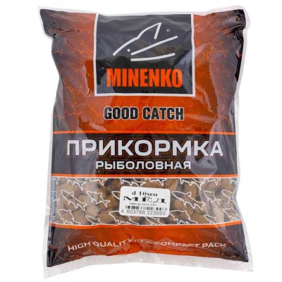 MINENKO Пеллетс Good Catch Мед 10мм 0,7кг