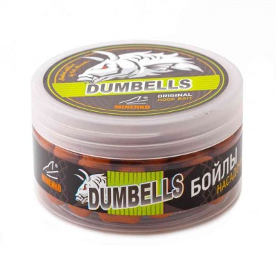 MINENKO Бойлы насадочные Dumbells ORANGE Plum 14x20мм