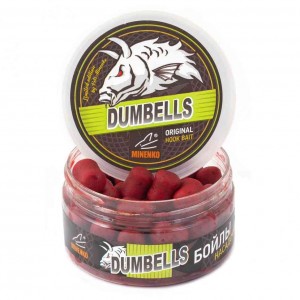 MINENKO Бойлы насадочные Dumbells Strawberry в дипе 14x20мм