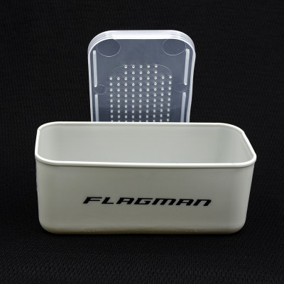 Коробка с крышкой для наживки с отверстиями Flagman